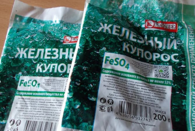 Фото железного купороса